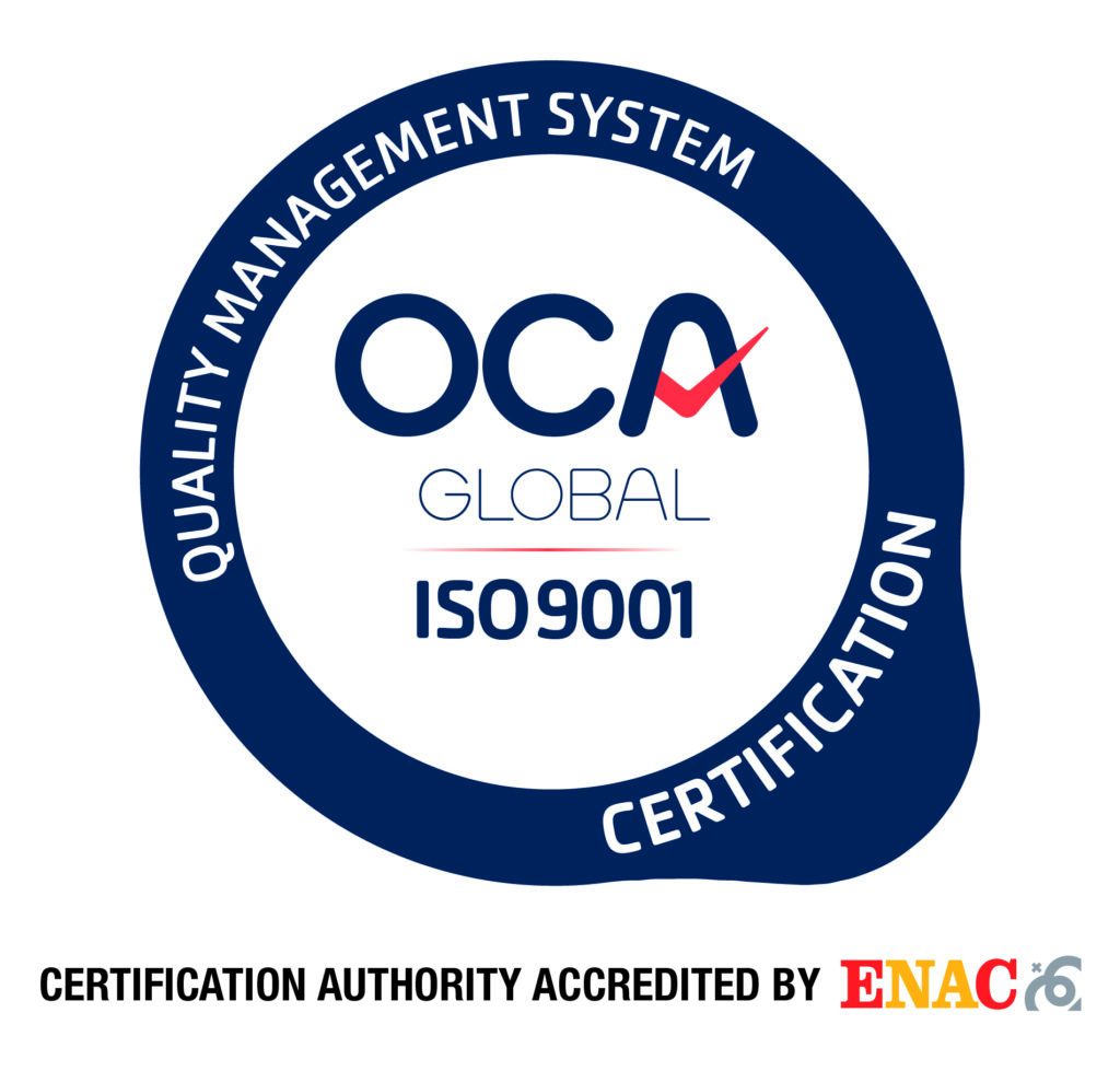 certification iso9001 - english